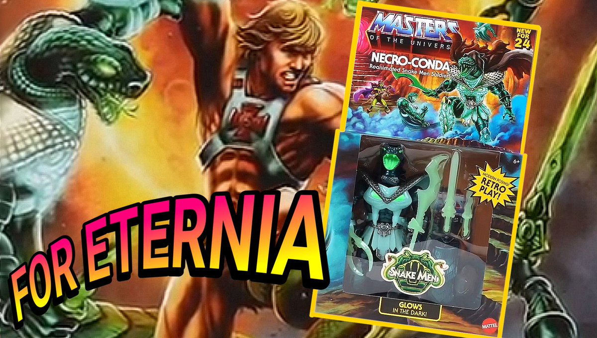 Packaging and Artwork revealed for the Masters of the Universe: Origins Necro-Conda figure!

READ MORE at:
foreternia.com/2024/04/packag…

#MastersoftheUniverse #Motu #MastersoftheUniverseOrigins