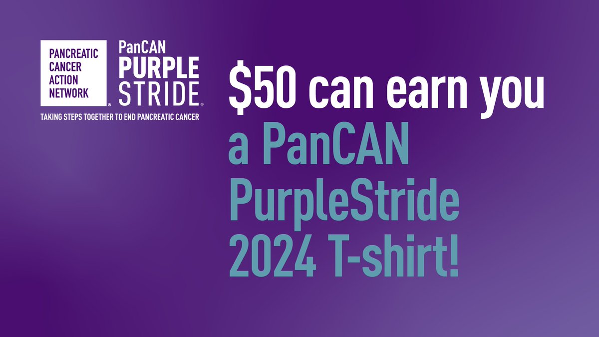 PanCAN's tweet photo. #PanCANPurpleStride is the #1 way we raise critical funds to support #pancreaticcancer patients. 💜 Every dollar makes a difference.

Join us on April 27th for the ultimate walk to end pancreatic cancer. Register and start fundraising today at https://t.co/IVX18rGMbu 👟 https://t.co/RfGZLqRJZ4