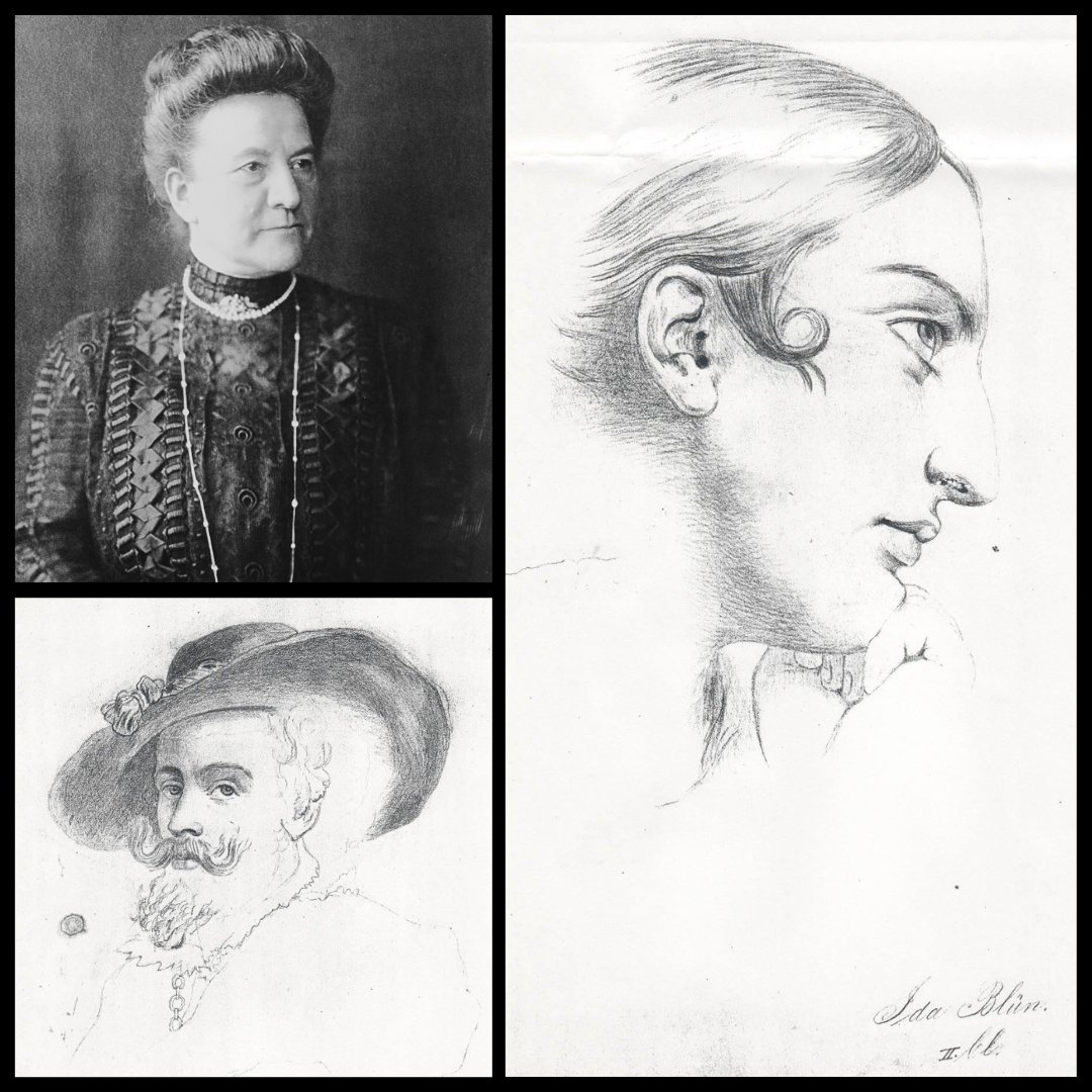 Ida Straus was an accomplished artist. We have several images of her pencil drawings that were completed before she married Isidor. Unfortunately, we have no further images of Ida's artwork after this period or any evidence that she continued to draw or paint after her marriage.