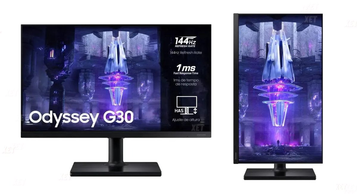 MONITOR 144Hz NO PRECINHO 📺 Monitor Gamer Samsung Odyssey G30 24” 144Hz 1ms 💵 R$ 721,10 🎟️ Use o Cupom: VEMPROCLUBE 🔗 tidd.ly/43PKqg8