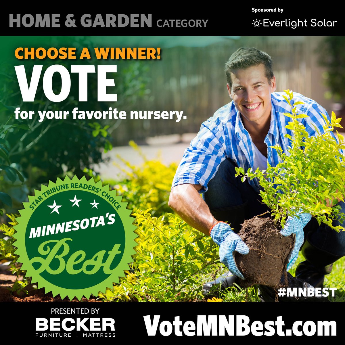 Have a green thumb and a favorite nursery to match? 🌱 Cast your vote for the best nursery in Minnesota and let's watch our gardens grow! Vote daily until April 17: Votemnbest.com #MNbest