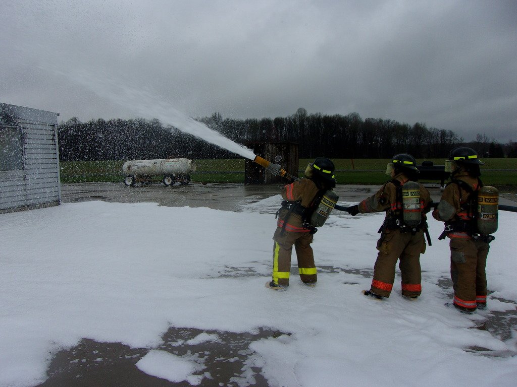 The Fire & Rescue students spent Thursday at the Versailles Training Facility working on their vapor suppression skills utilizing firefighting foam equipment! 
#SCCexperience #SCClearning #SCCfirerescue #Firefighters #FireRescue