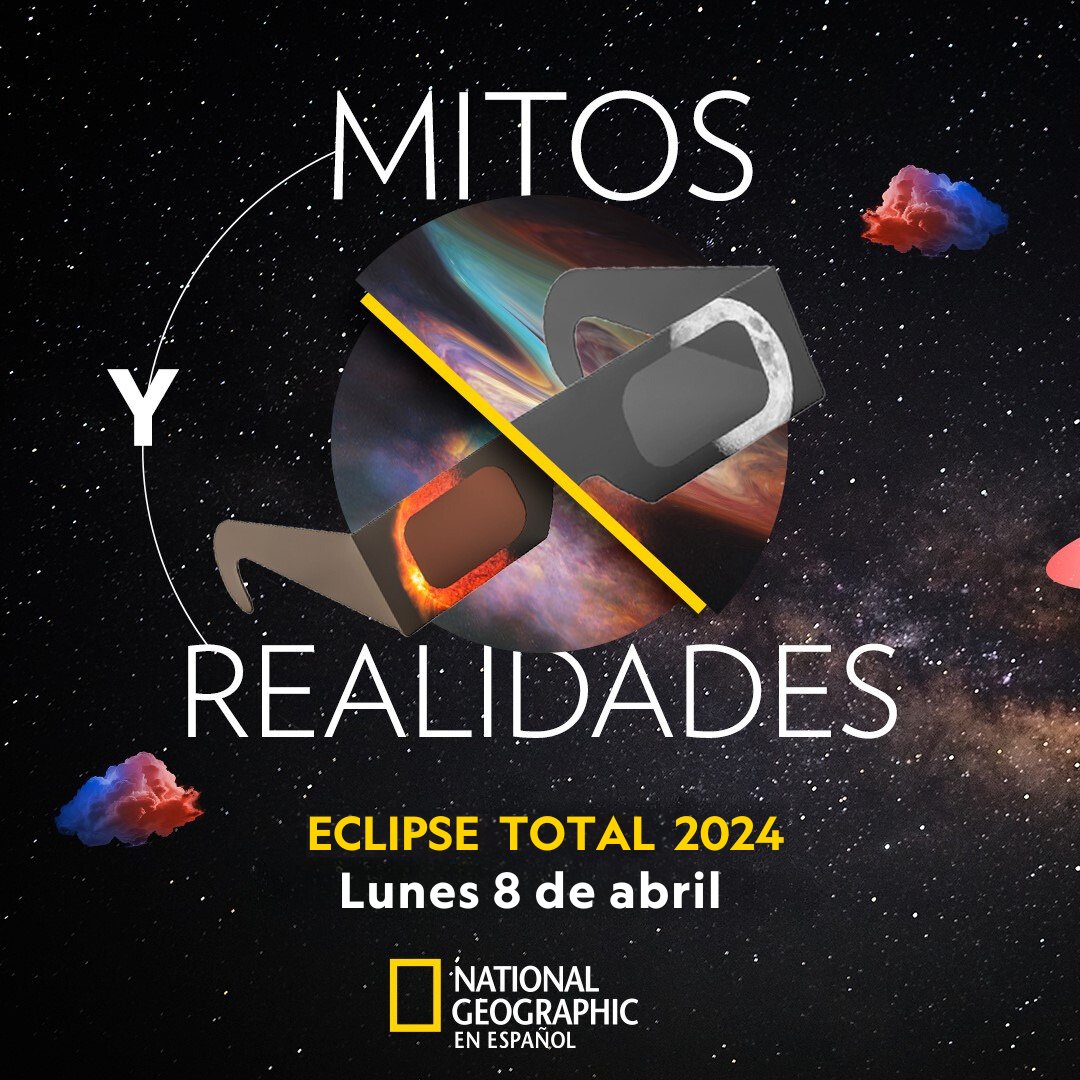 RevistaNatGeo's tweet photo. Anoche discutimos con la astrofísica Tania Arguijo de Ruta Eclipse sobre algunos mitos del espectáculo natural que presenciaremos este lunes.

¡Te traemos un breve resumen!

#solareclipse2023 #safety #sciencemyth #astronomy #astrology https://t.co/Bt1ZDjR314