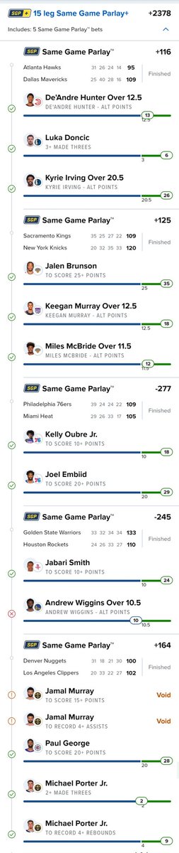 stephanoun51's tweet photo. @DadBetsTheHouse @Underdog__NBA Final result https://t.co/kdqgkTeoKc