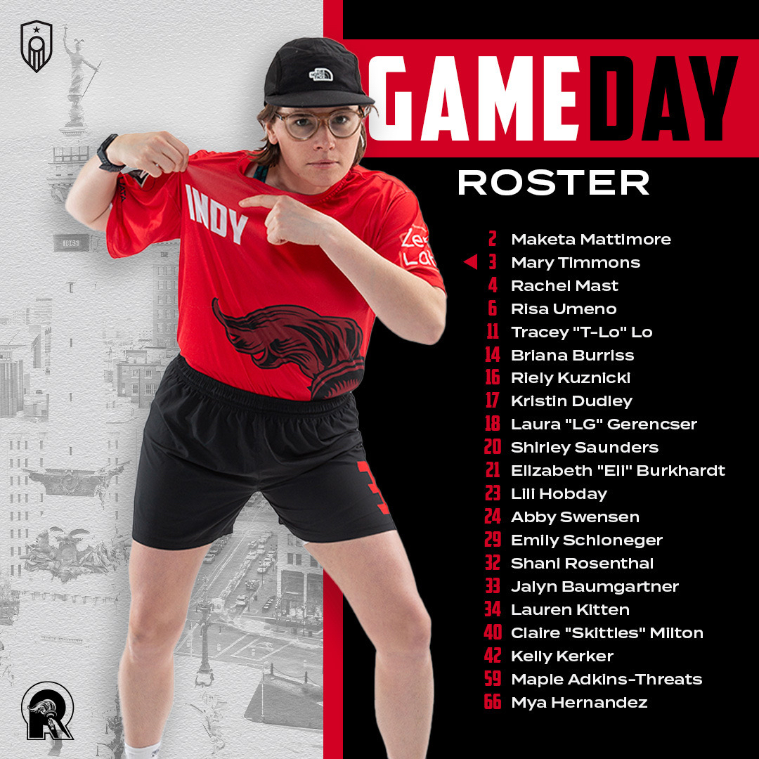 🔥REDdy for it 🔥

We’re Indy 2024 “Debut” Era this weekend! 💿

🆚 @nashnightshade
📍 Ben Davis High School: Indianapolis, IN
⏰ 5:00pm EST
🎟️ Link Below
📺 Watch Live on YouTube: link below

@premierultimateleague

#WeAreREDdy #LightTheFire #PUL2024