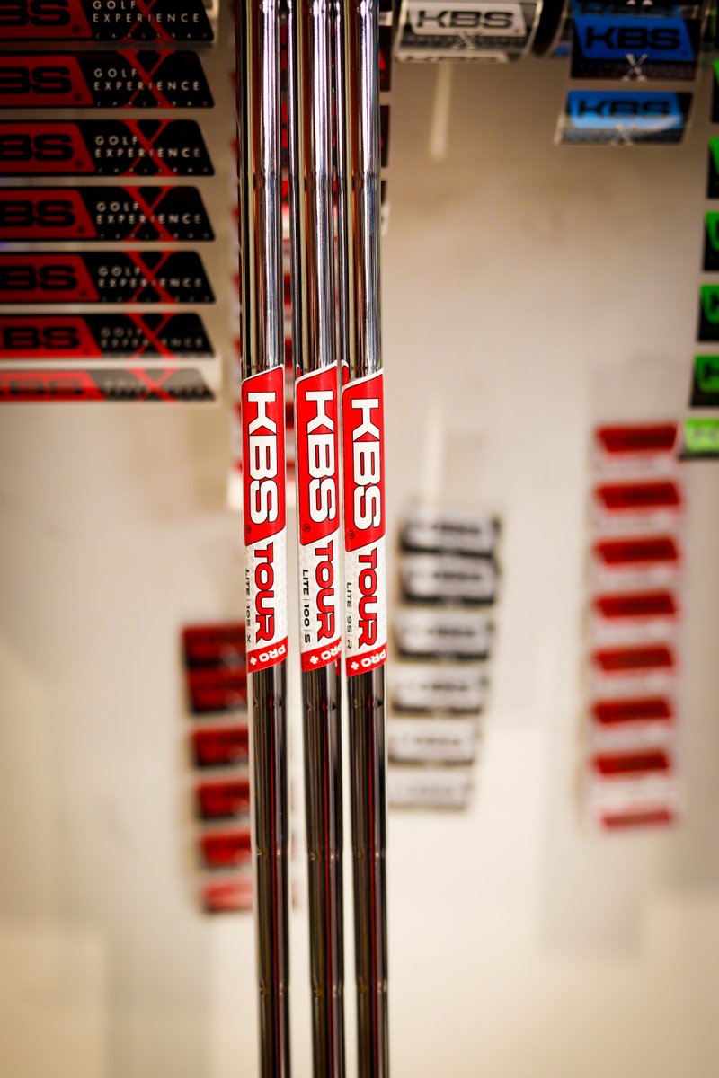 Check Out the all-new Tour Lite Pro Plus+ shafts📍These shafts feature our new Wrinkle Free label and are weight sorted to the same standards as shafts used by the pros! Head over to the KBS website to learn more. #proplus #newlabel #kbsgolfshafts
