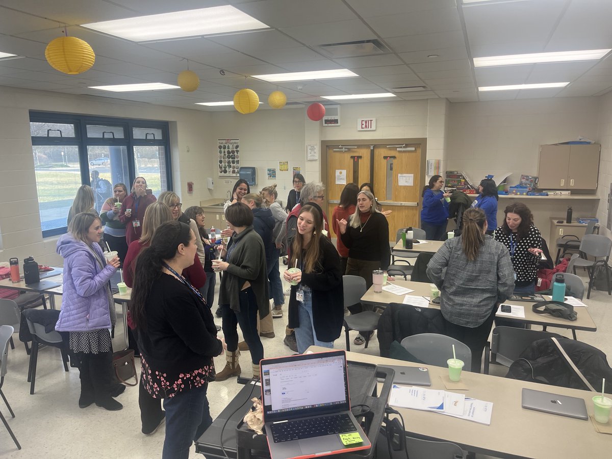 Early Childhood-Transition certified staff enjoyed reflecting about the recent program and service assessment report during the March staff meeting. Staff are now working to create action plans to continue to advance the work of inclusive practices.