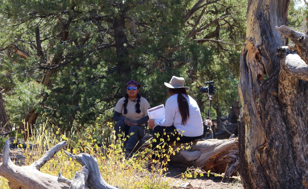 Here are a few behind-the-scenes of Visit With Respect’s new short film,  “Respecting the Past, Preserving the Future.” Thanks to the ALCC (Ancestral Lands Conservation Corp) Crew 663, the Summer Camp kiddos &amp; Ancient Wayves for their participation! 

bearsearspartnership.org/visit/respecti…