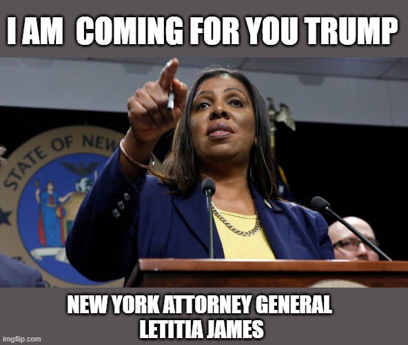 Did NY really have an earthquake, or did Letitia James fall down some stairs, coming for Trump? Asking for a friend. 💁🏼‍♀️