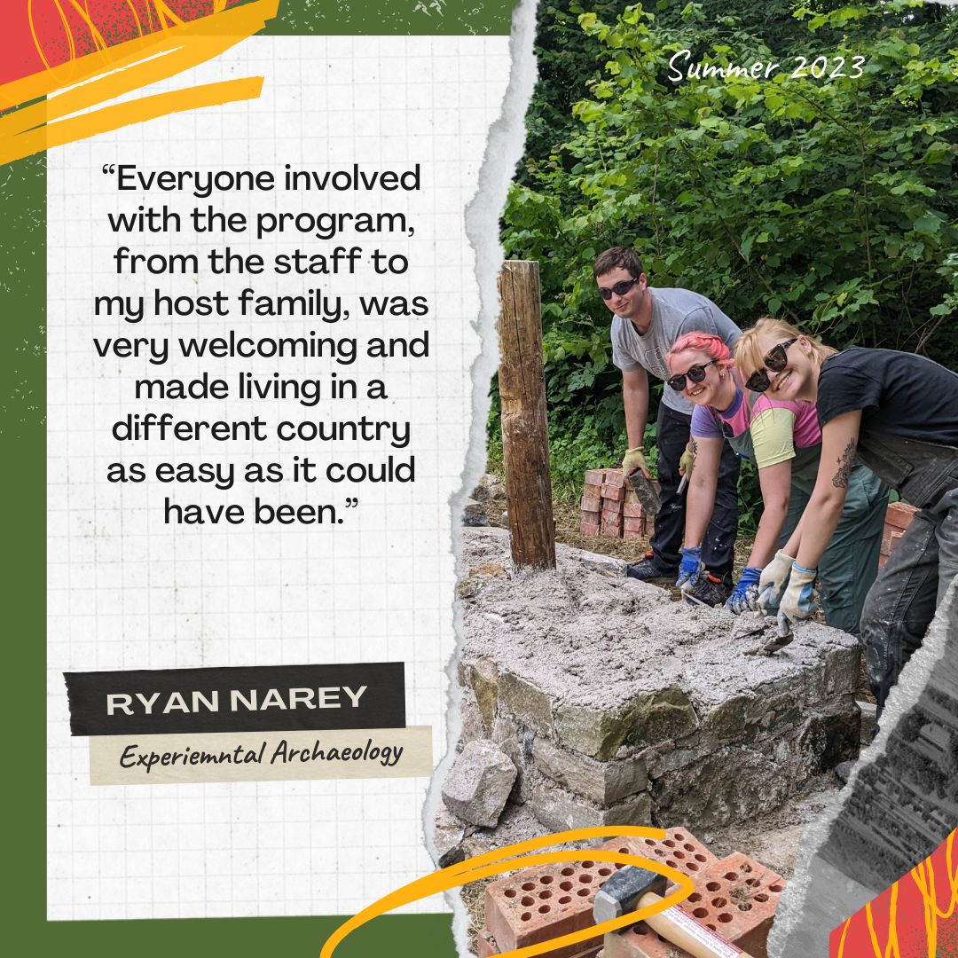 ⚠ Only 10 Days left! ⚠
Our #Experimental #Archaeology field school is still #open to applicants - Closes April 15th!

Dates: July 14th - August 10th, 2024 🌞
Location: Irish National #Heritage Park, Co. #Wexford, #Ireland ⚔

👉 Apply Today: iafs.ie/programs