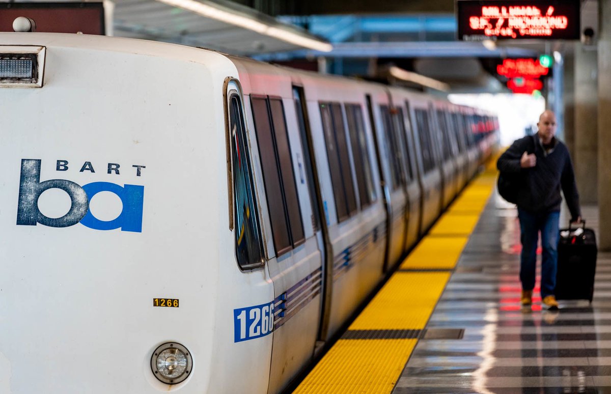 BART>SFO>THE WORLD Did you know that BART comes right into SFO’s International Terminal? Take BART to SFO…and on to 130+ nonstop destinations around the globe. @sfbayarearapidtransit