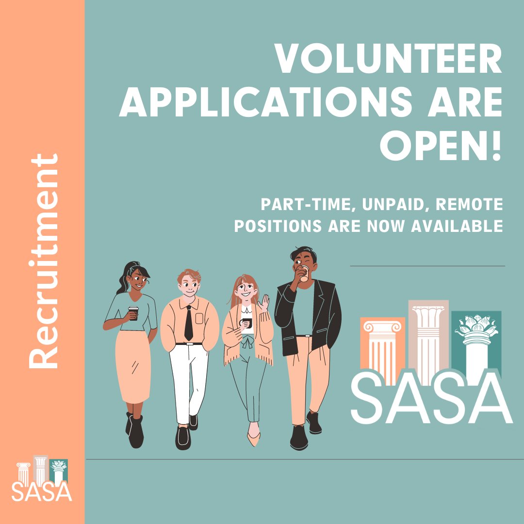 📣 APPLICATIONS ARE NOW OPEN FOR REMOTE SUMMER 2024 #VOLUNTEERS! 🗓April 31st 2024. Must be 18+. ✨Join our flexible remote unpaid programs. Gain work experience, academic connections & college credits! ➡️saveancientstudies.org/apply-with-sasa #SASA #RemoteInternship #Volunteers