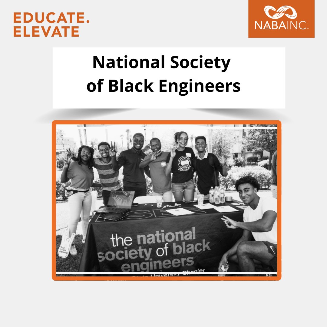 ElevateNABA's tweet photo. Join us in spotlighting the incredible achievements of the  National Society of Black Engineers (@NSBE) and their mission to increase the number of culturally responsible Black Engineers who excel academically, succeed professionally, and positively impact the community. https://t.co/u1FqoE4FO4