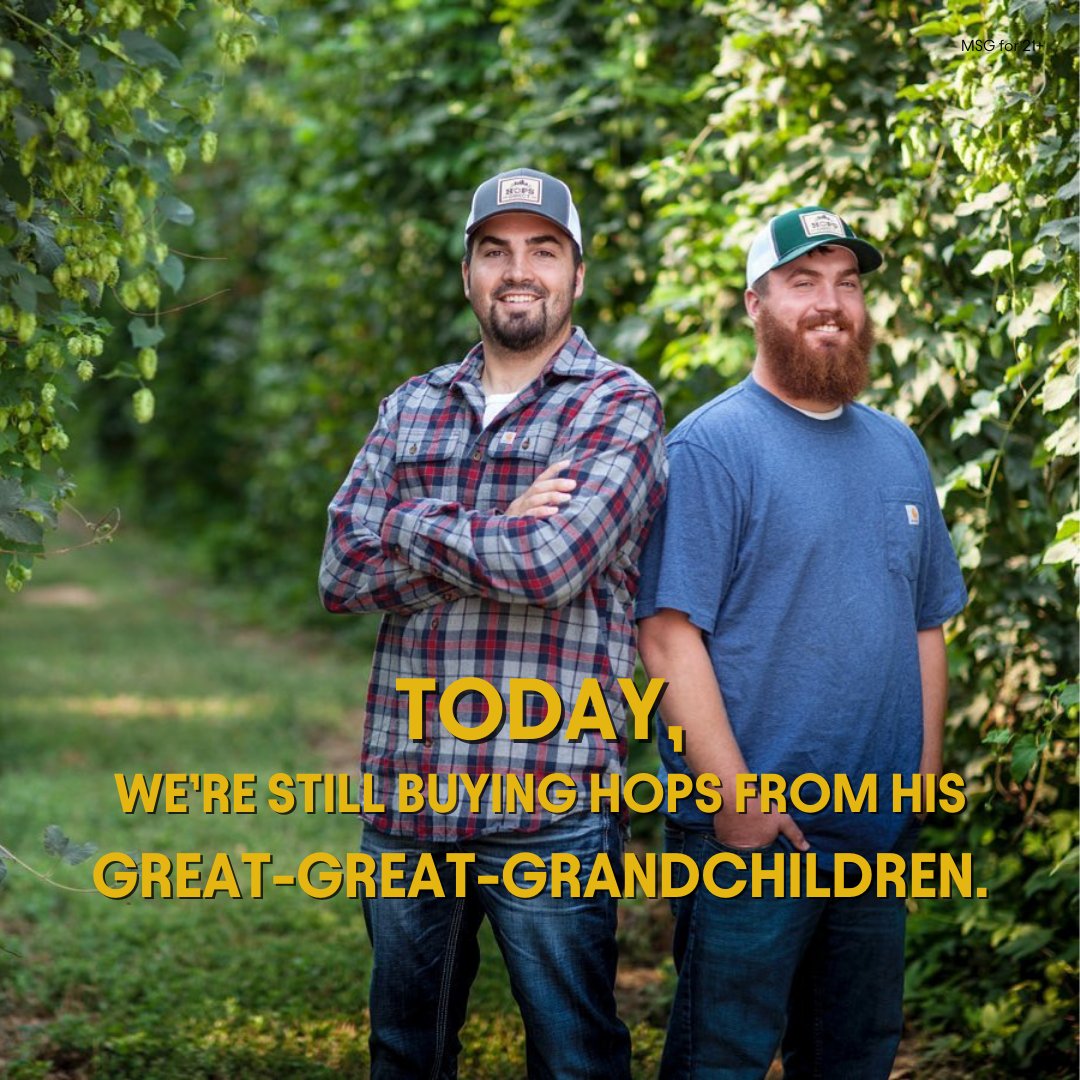 American farmers like the Puterbaugh family have trusted us to have their backs for generations. #ChooseBeerGrownHere to support growers like the Puterbaughs and help farmers retain ownership of their land. @Farmland