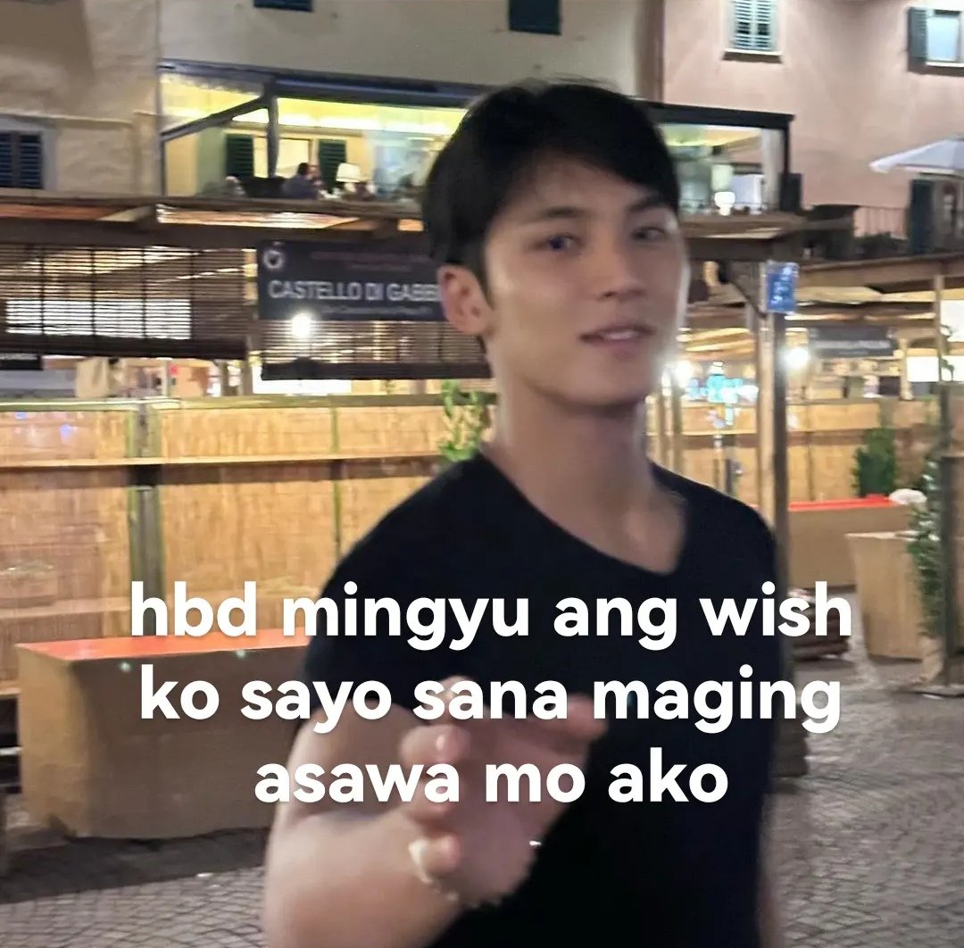 sana matupad ung wish ko sayo mingyu, love youuu