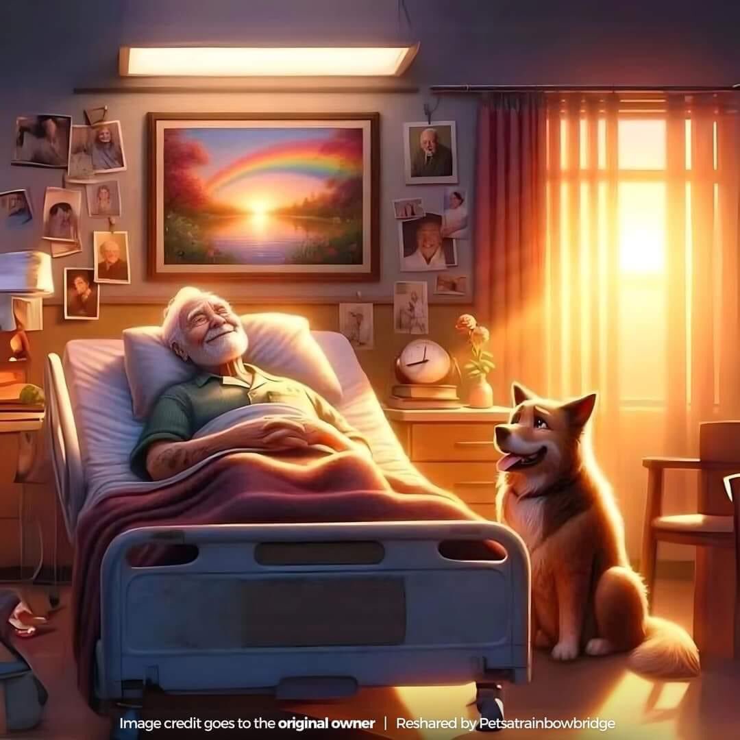 Nobody tells you how quickly dogs age
How one day you wake up and suddenly
their face is all white. Or how their eyes
start to seem more milky than before, or
how you have to call their name a few
more times than you used to.
Everyone says not to blink if you have
children or
