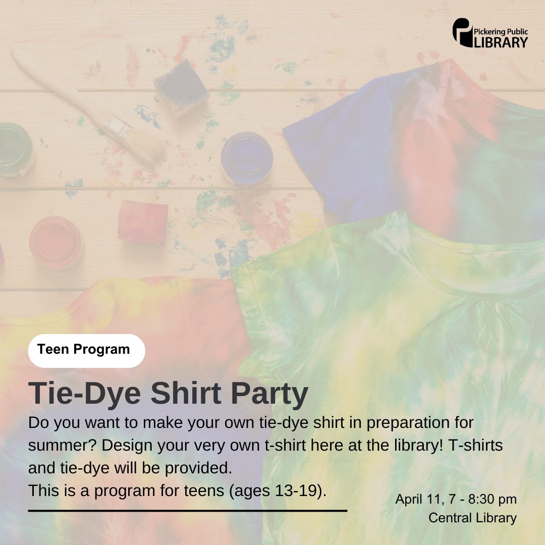 pickeringlibs's tweet photo. Get ready for an awesome April with our schedule of teen events!

Make sure you check out everything happening on our website at https://t.co/OTjiqTZUe1 https://t.co/7Esg5T5cGw
