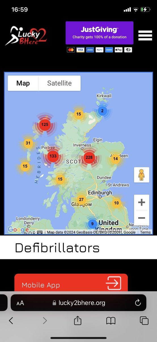 Great to hear @ross1329 on @BBCJohnBeattie. A good friend & absolute workhorse for public access defibrillators in Shinty and in rural communities in Scotland. Also gifted 2 devices to the people of Samoa! Current number of @Lucky2BHere1 devices in Scotland are here.. all by Ross