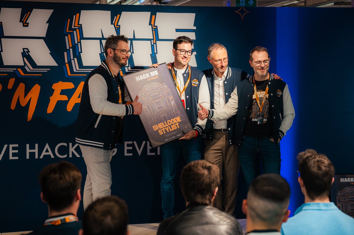 yeswehack's tweet image. Time’s up for #HMIF2, our prestigious Live #BugBounty with luxury brand @LouisVuitton! Well done to all participants for another impressive bug haul – especially to our award winners:

🧥 Shellcode Stylist (1st place): @_godiego__
🧵 Exploit Tailor (2nd place): @djurado9
🎀…