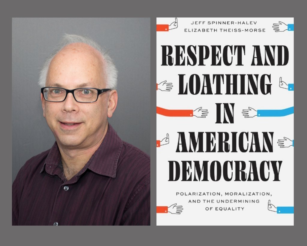 This month on Bookmark This, Jeff Spinner-Halev, Kenan Eminent Professor of Political Ethics in the department of political science, shares about his new co-authored book, 'Respect and Loathing in American Democracy.' Learn more: college.unc.edu/2024/04/bookma… @UChicagoPress