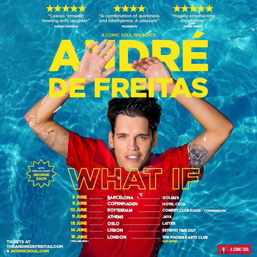 And the good news just keeps on coming... André De Freitas is going on tour! His debut show – ‘What If’ is critically acclaimed, having received 5 star reviews. Click the link below to find him in a theatre near you👇 theandredefreitas.com/#/live-shows-1/ @andredefreitasx