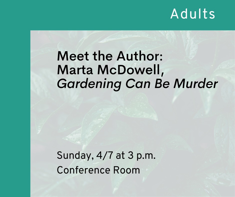 Don't miss acclaimed author Marta McDowell this weekend at Darien Library! Save your seat at darienlibrary.org/events. #darien #darienct #livedarien #fairfieldcounty #shoplocal #shopdarien #darienlibrary