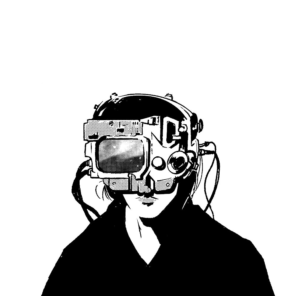 chema's tweet image. One of the illustrations I pulled from the sketchbook for my patrons. 

#cyberpunk #manga #illustrations #sketchbook