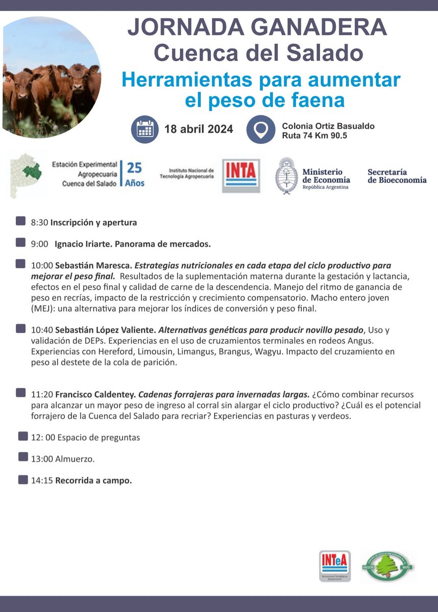 INTA Cuenca del Salado tweet media