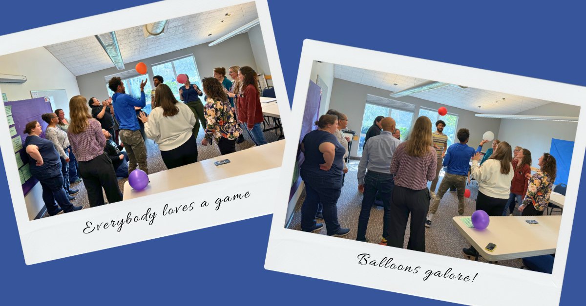 Never underestimate the power of games and balloons! We had such a blast at our recent ToP Strategic Planning course thanks, in part, to a couple fun icebreakers. Join me for an upcoming training - like ToP Facilitation Methods in Portland: bit.ly/3vUWLmi