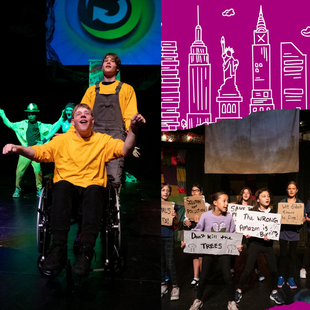 #FiftyFriday shoutout to @chickenshednyc 🇺🇸! Spreading joy since 2018 through inclusive theatre. They recently wowed audiences with a sold-out run of JACK, an adaptation of our 2022 Christmas Show! #Chickenshed50