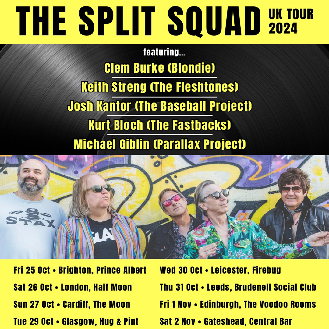 Shout out to the UK… Come out to see @clem_burke with @TheSplitSquad this autumn. Tickets on sale now! thesplitsquad.com