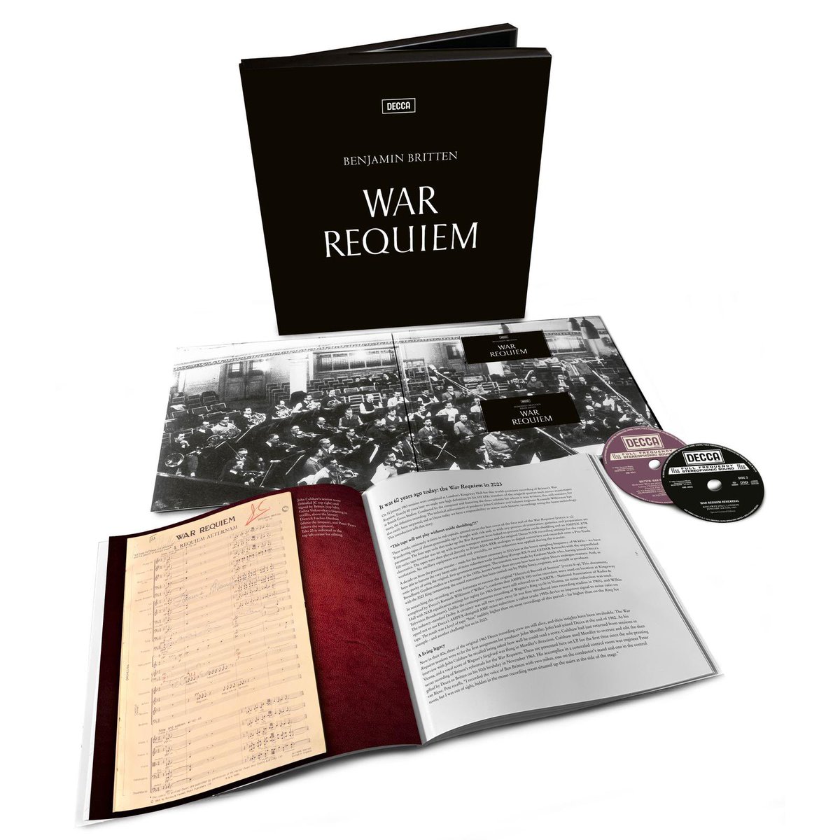 The Benjamin Britten “War Requiem” documentary is Out Now! Learn more about one of the most iconic classical recordings of the 20th century. 🎥 brittenwardoc.lnk.to/MiniDoc