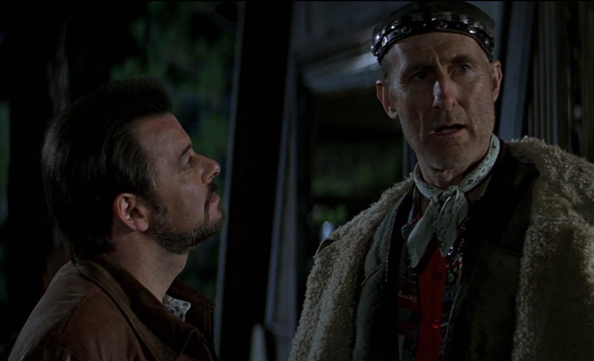My latest favorite thing about 'Star Trek: First Contact' (I have many favorite things about 'Star Trek: First Contact') is that Jonathan Frakes is 6'3' and still has to gaze up at James Cromwell like a toddler demanding uppies.