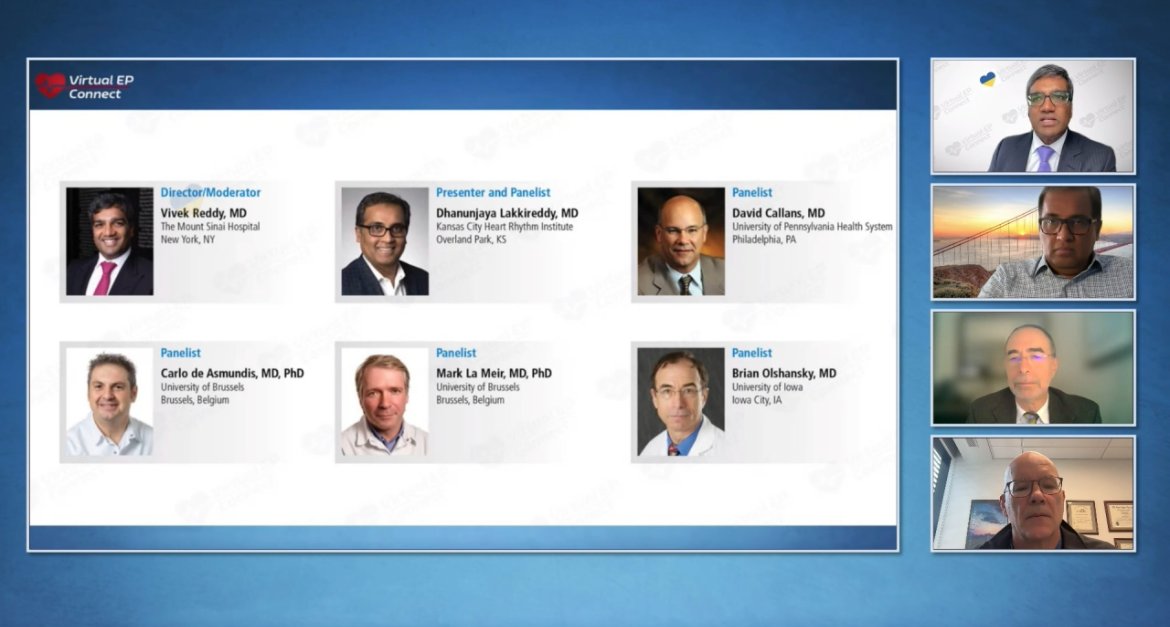 #EPeeps @connectEP Session LXIX is underway. Management of Inappropriate Sinus Tachycardia: From SUSRUTA-IST to HEAL-IST featuring @DJ_Lakkireddy @VivekReddyMD @DavidCallans Dr. Mark La Meir @metaphysician Join & Engage @ virtualepconnect.com/event/live @AtriCure