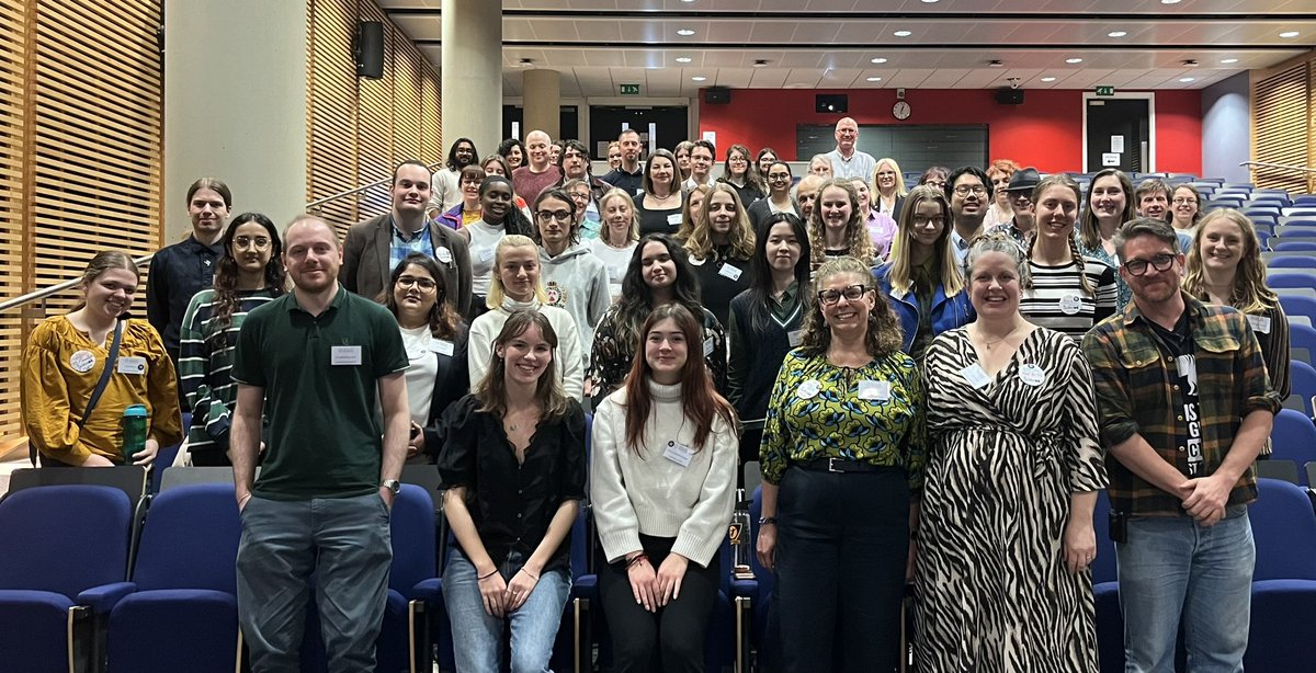 Thank you to everyone who joined us for the @SocNatSci Student Conference. The posters and presentations were excellent and we had a great time!