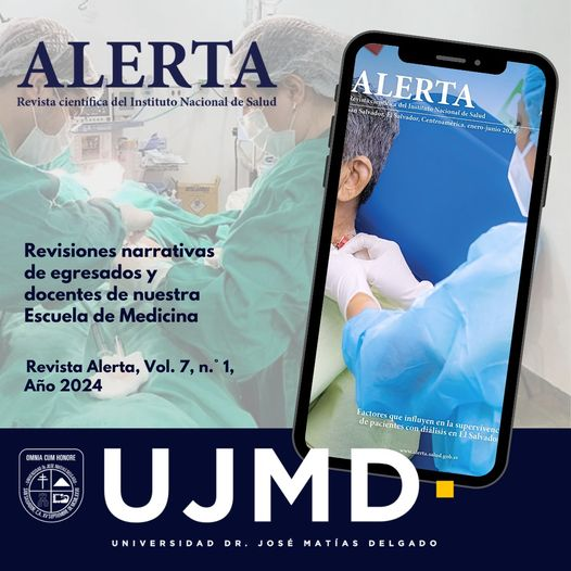 MedicinaUJMD's tweet photo. Artículos de revisión narrativa publicados por nuestros egresados y docentes en la Revista Alerta del @INS_ESV
https://t.co/3QQybDjLys
#UJMD #MedicinaUJMD #medicossv #investigacioncientifica https://t.co/HjVcfUC1KG