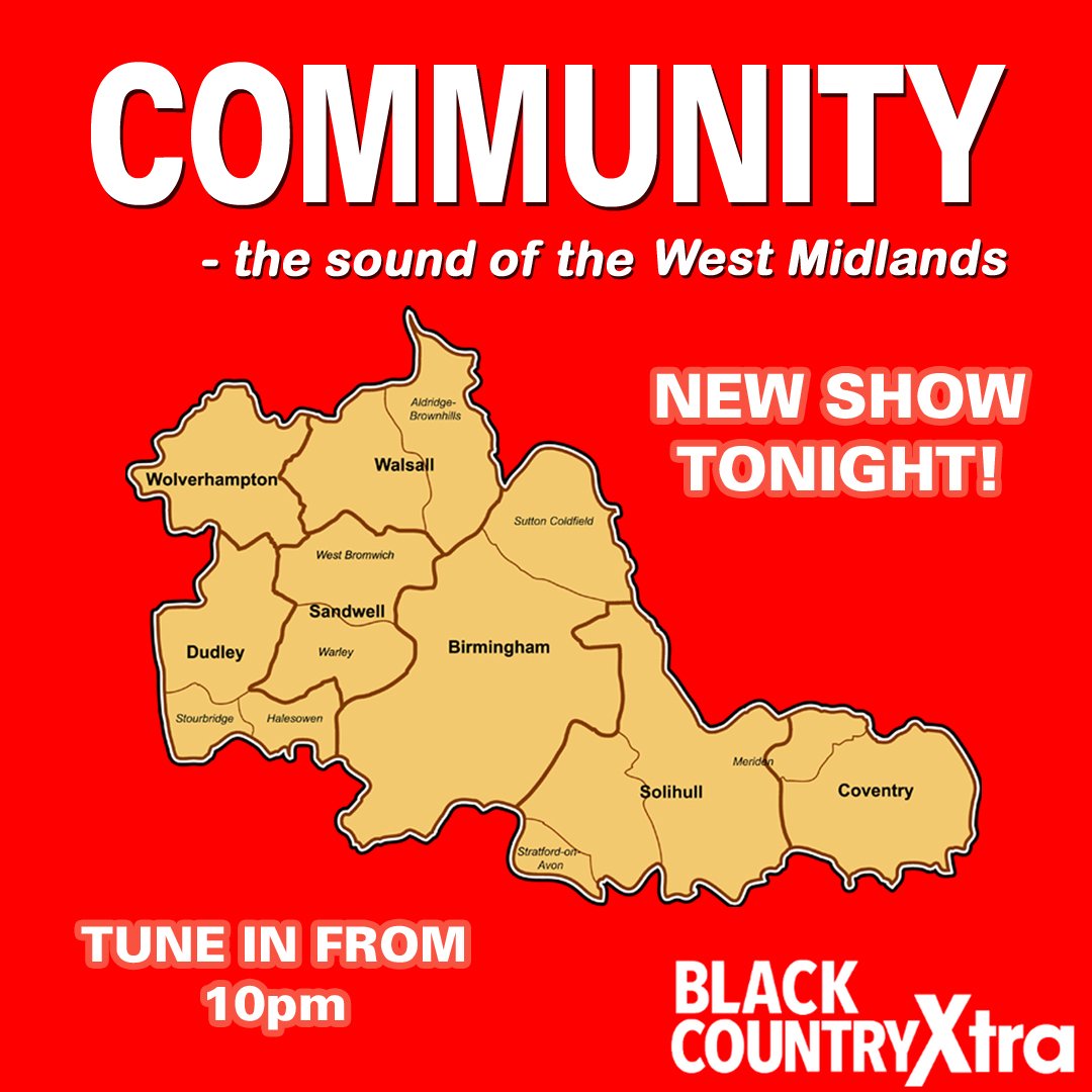 It's that time again, the first Friday of the month! Tune into @wearebcr Xtra tonight at 10pm for 14 of the best current tunes from across the West Mids. Live link below or download the Black Country Radio app. blackcountryradio.co.uk/player/black-c…