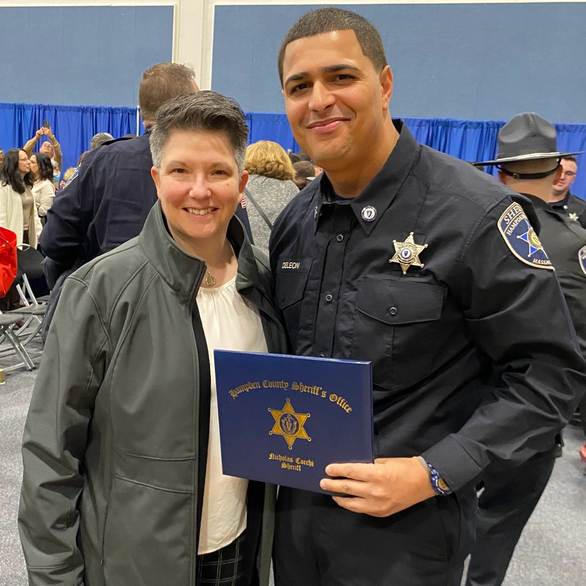 We are delighted to acknowledge Gary Deleon, a former participant of Roca Springfield, who graduated in 2014. He has now begun his career as a Correctional Officer. Our heartfelt congratulations go out to Gary! #rocainc #springfield #successstory #careerjourney #massachusetts