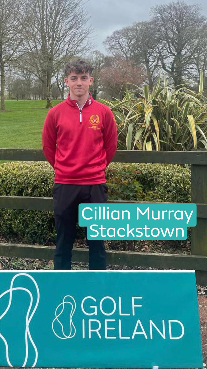 GolfIreland_'s tweet image. Cillian Murray of @StackstownGC was Leading Qualifier today at @AthyGolfClub in the Leinster U18 Boys Close Qualifying ⛳️ 

The top six boys automatically qualify for the Leinster Boys’ Championship at @RoyalTaraGC on 24-26 June 🏆

Results: golfgenius.com/pages/10106042…