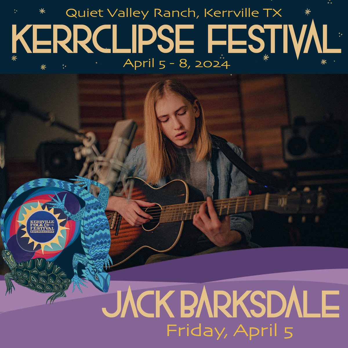 Heading to Kerrville tonight - @KerrFolkFest