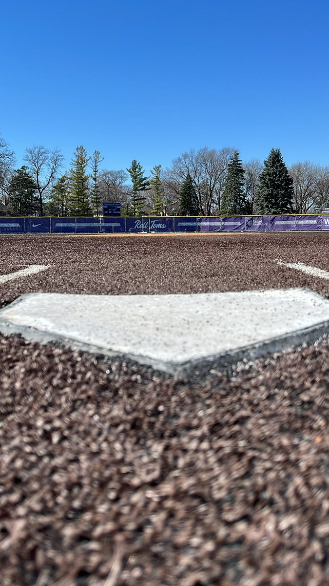 For the first time since Feb. 7th @TommieSoftball does NOT have to get on a bus or a plane to play ball!