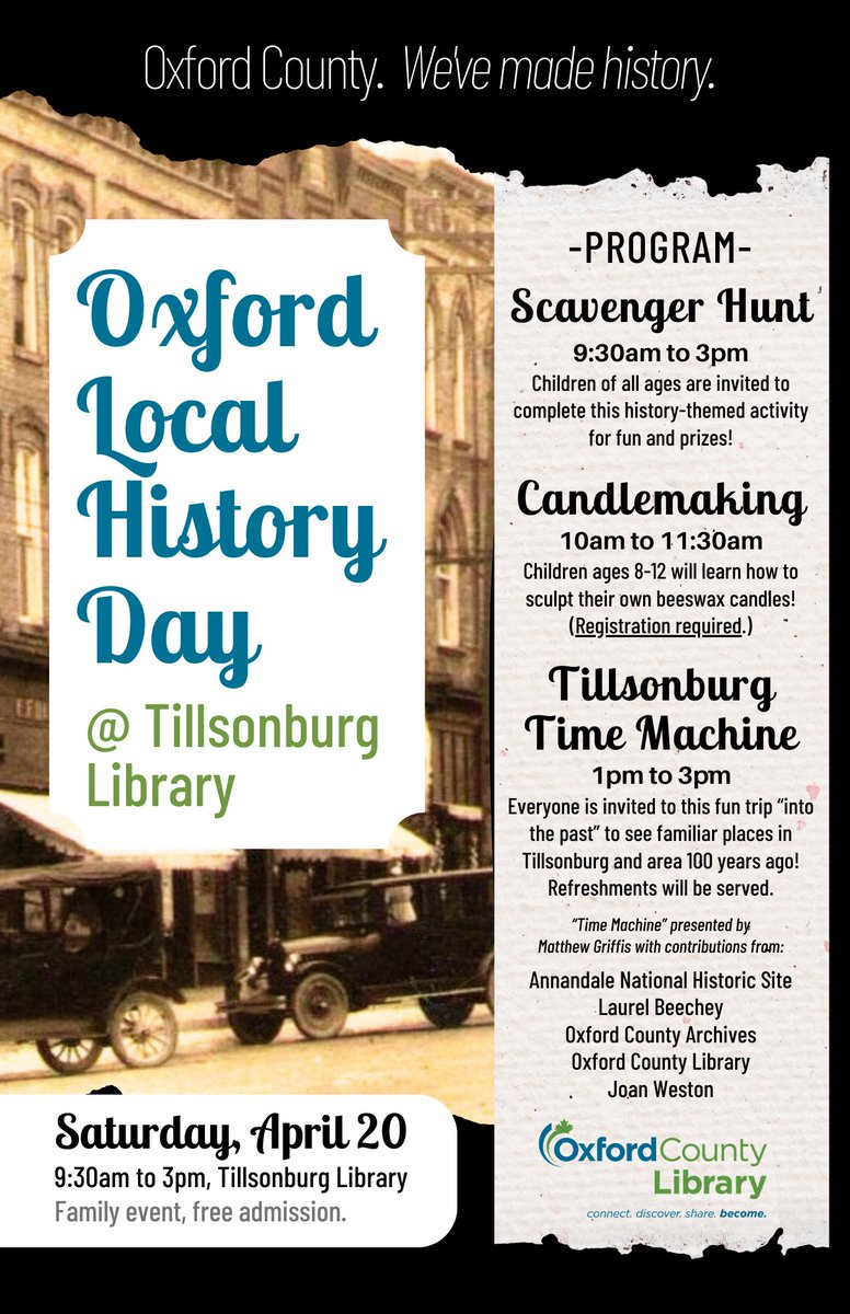 Oxford County Library tweet media