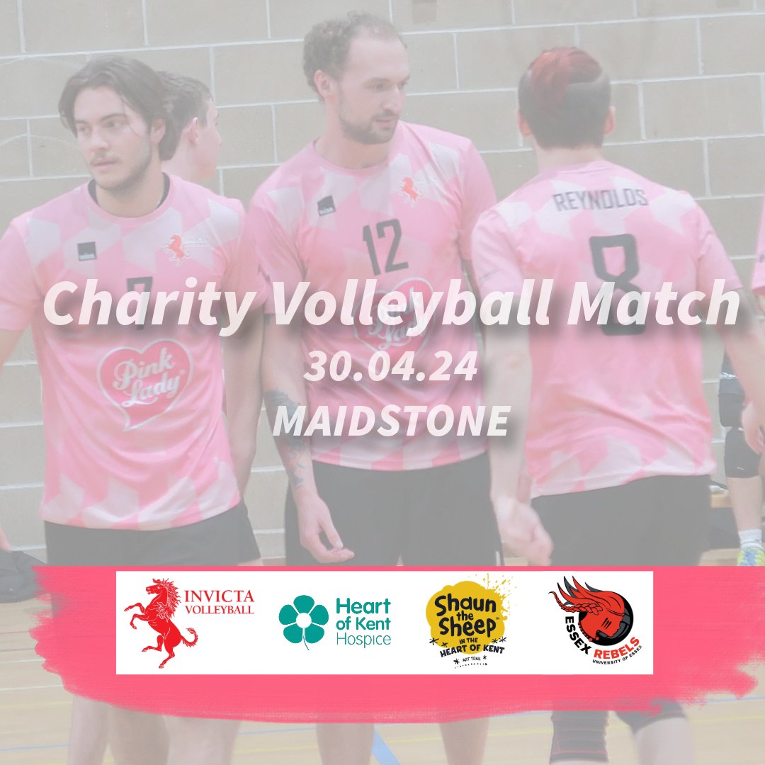 🏐 | BACKING ITS COMMUNITY 👏 | Division 3 NVL club Invicta Volleyball is hosting a charity game at the end of April to raise money for local good cause @heartofkenthosp. 🔗 | Find out how you can support... tinyurl.com/4xuhb29x #volleyballengland
