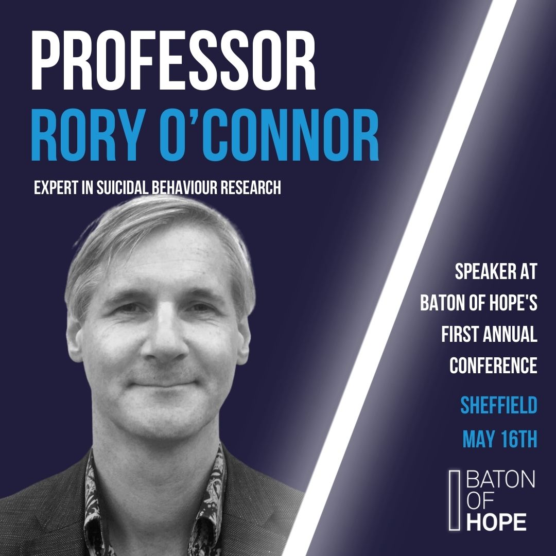 Just 40 days to go until our conference. Hear from our inspiring speakers and help us tackle this serious issue through open, honest, caring conversations. Tickets here: eventbrite.co.uk/e/making-suici… Tag a friend and help us spread the word. #passiton #suicideprevention