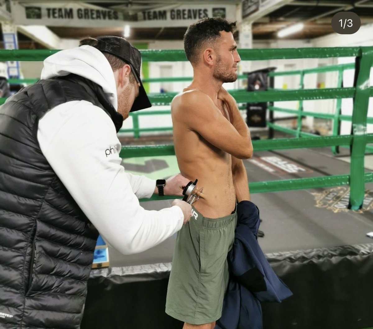 7 Days out to my official weigh in. Making weight comfortably in a career best shape. Leaner, Faster, Stronger. #ItsGomezTime #AndStill Saturday 13th April @ the @AOArena Live on @DAZNBoxing @MatchroomBoxing @KevinMaree @TeamGreaves #GomezJnr