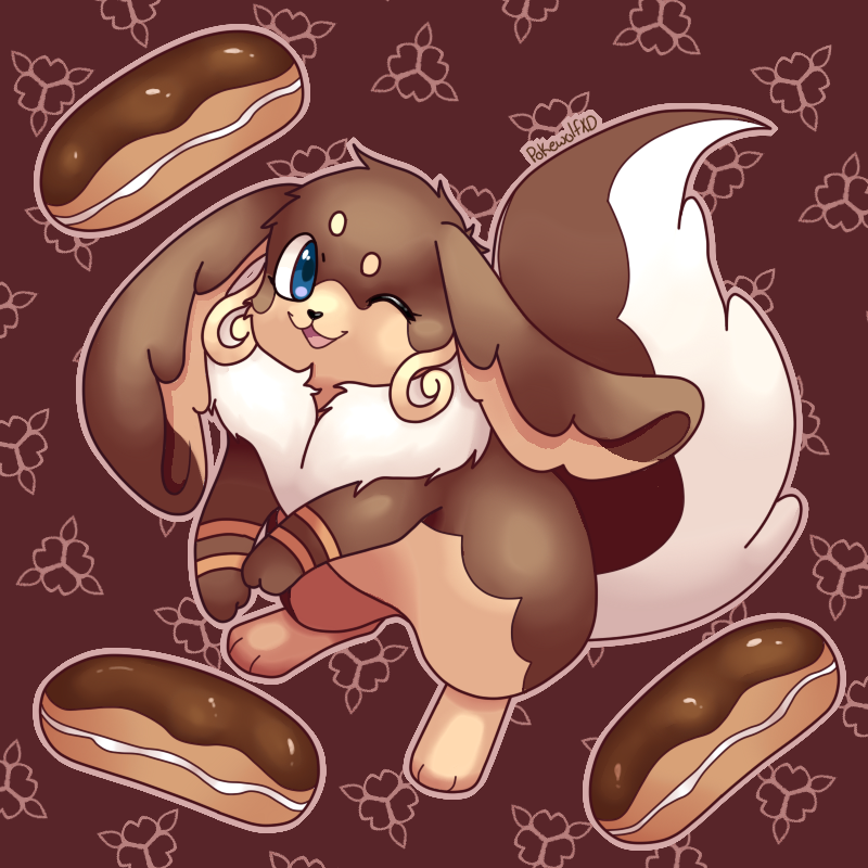 🎨Old Art🎨

Artfight from 2019
Bluedawn's Eclair which is an Eevee and Audino fusion!