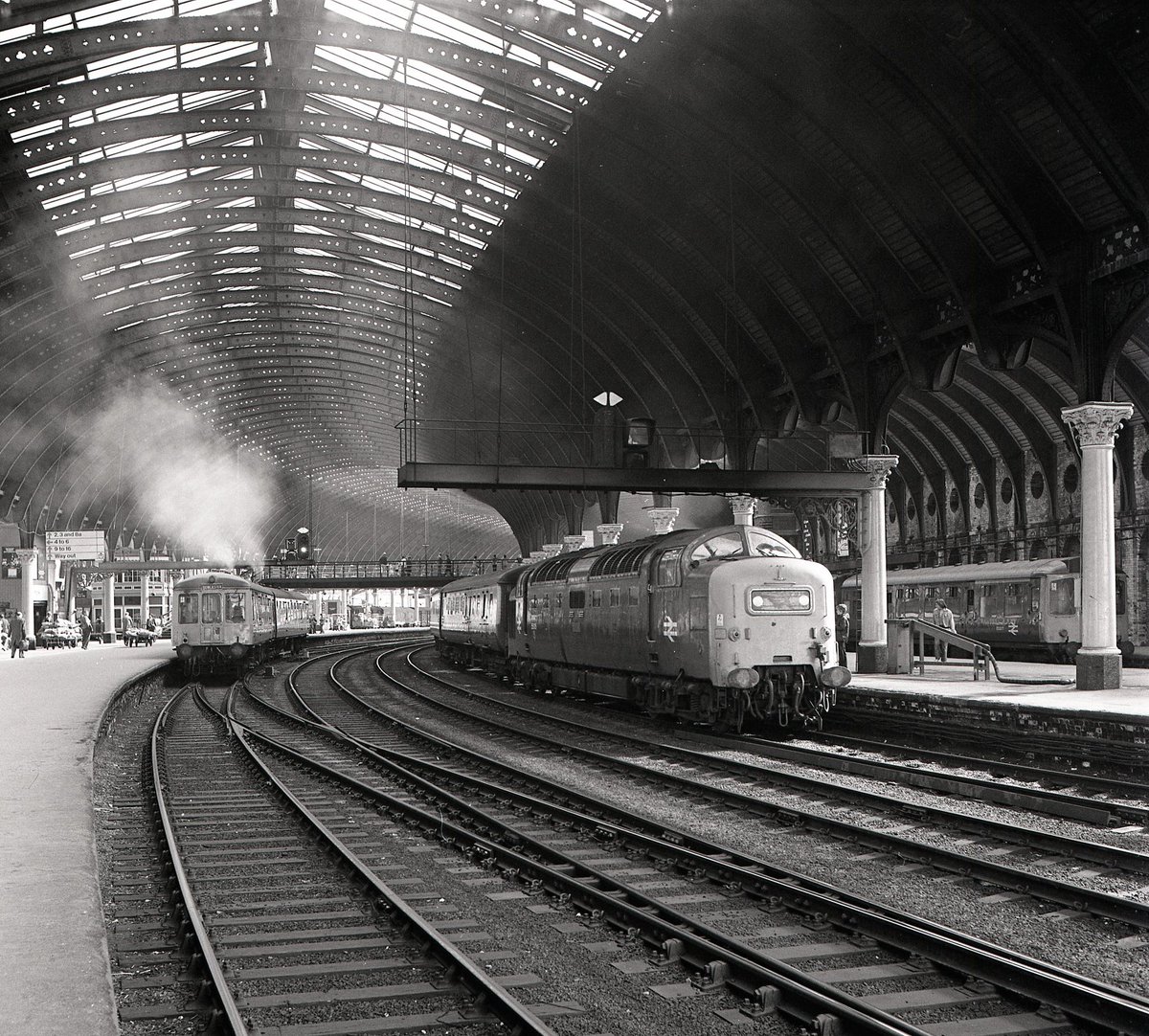 York station, 55015. My photo June 1977.