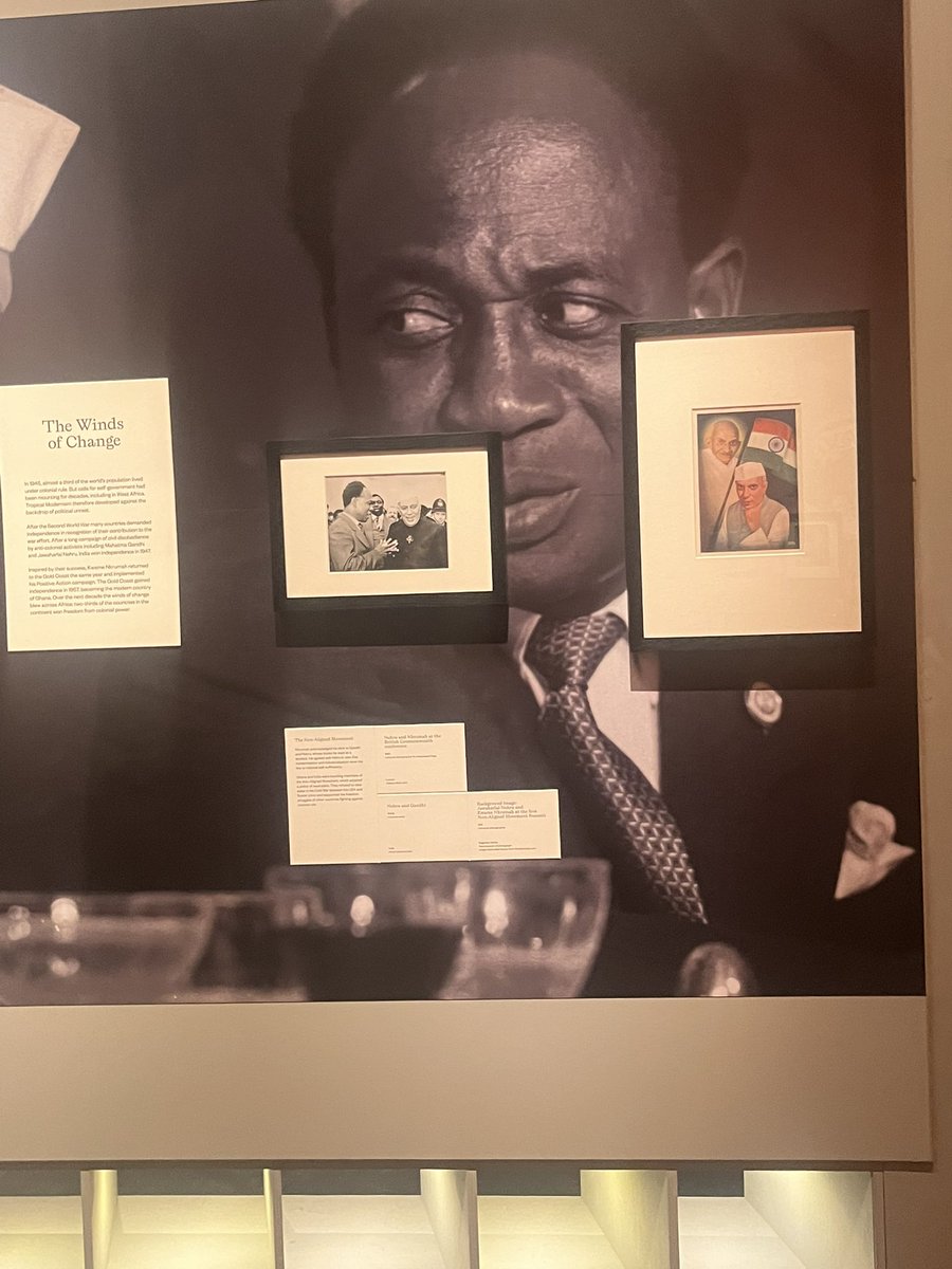 Slice of Chandigarh at the <a href="/V_and_A/">V&A</a> today! Small but striking show on #TropicalModernism not to be missed!