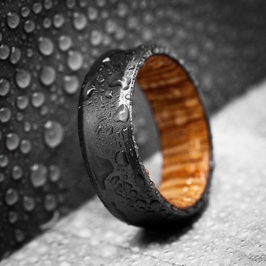 Don’t be worried by water! All of our wood sleeves and inlays are sealed to protect from the elements!
.
.
.
#weddingring #weddingrings #customjewelry #customjewellery #customrings #weddingband #weddingbands #mensfashion #mensstyle #mensring #mensrings #revolutionjewelry