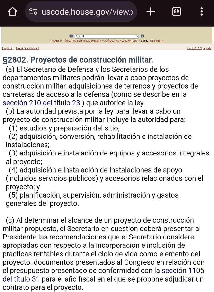 En mi rancho el congreso es el último en enterarse de la nueva base militar, al final cuando les pasan la factura y les dicen 'Si no votas para financiar esto entonces estás con los terroristas'